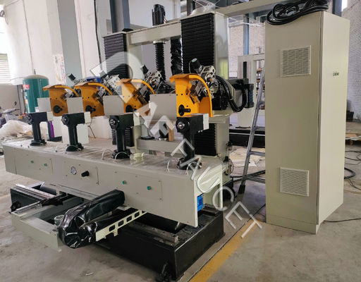 RTAF-AP04-CNC 自動金属磨き機 4 ステーション モップホイール磨き機 ドアハンドル磨き機