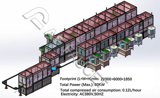 RTAF-CA001-HF- 完全自動組立ライン 完全自動生産ライン